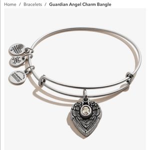 Alex and Ani guardian angel charm bracelet